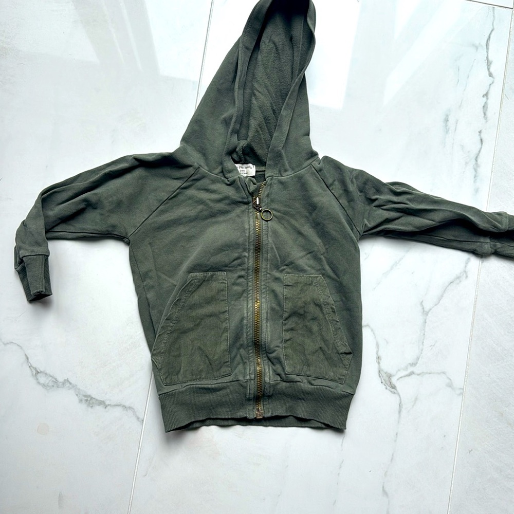1 + in the family zip up sweatshirt